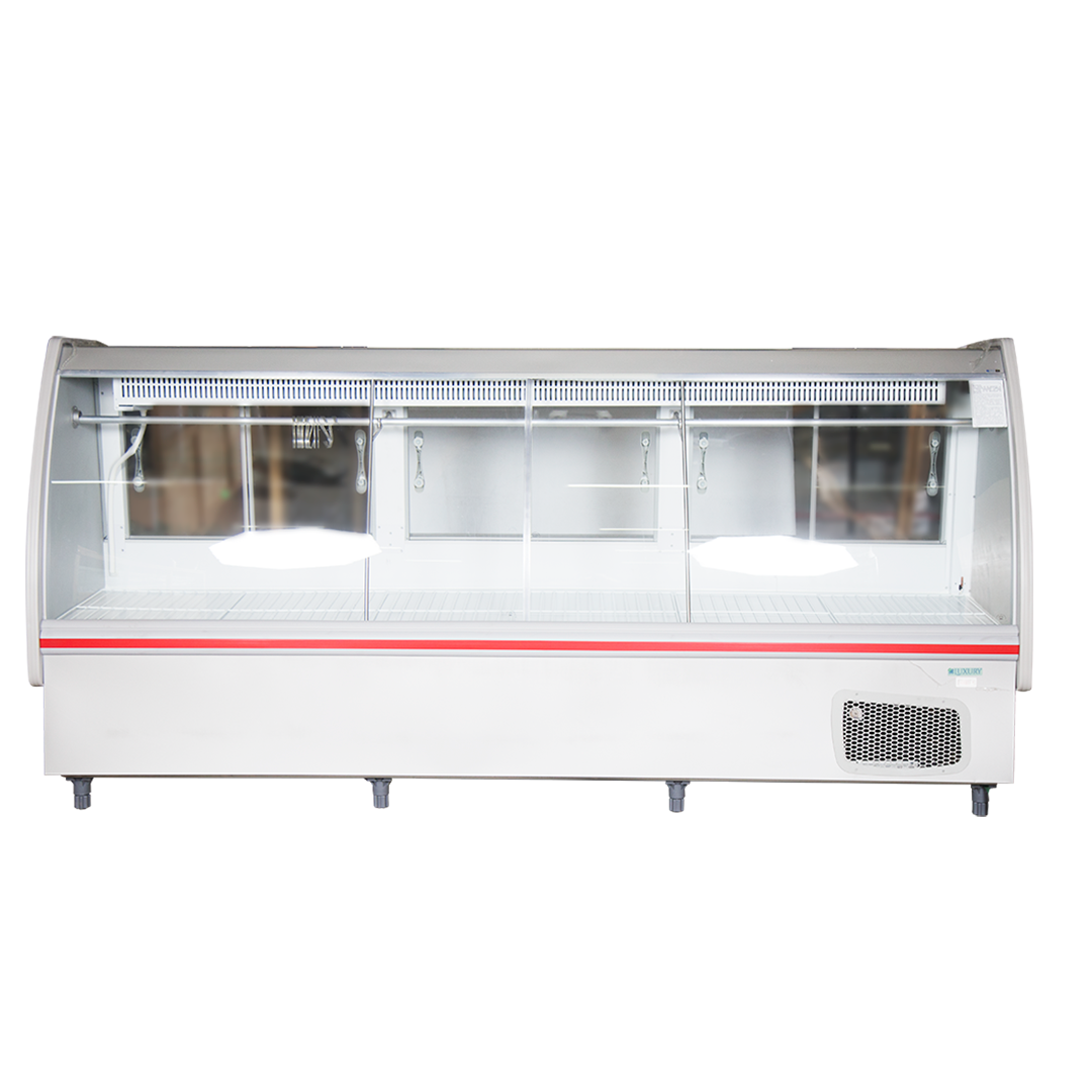 EXHIBIDORA DE CARNE 3,10MTS. LUXURY CON DEPOSITO