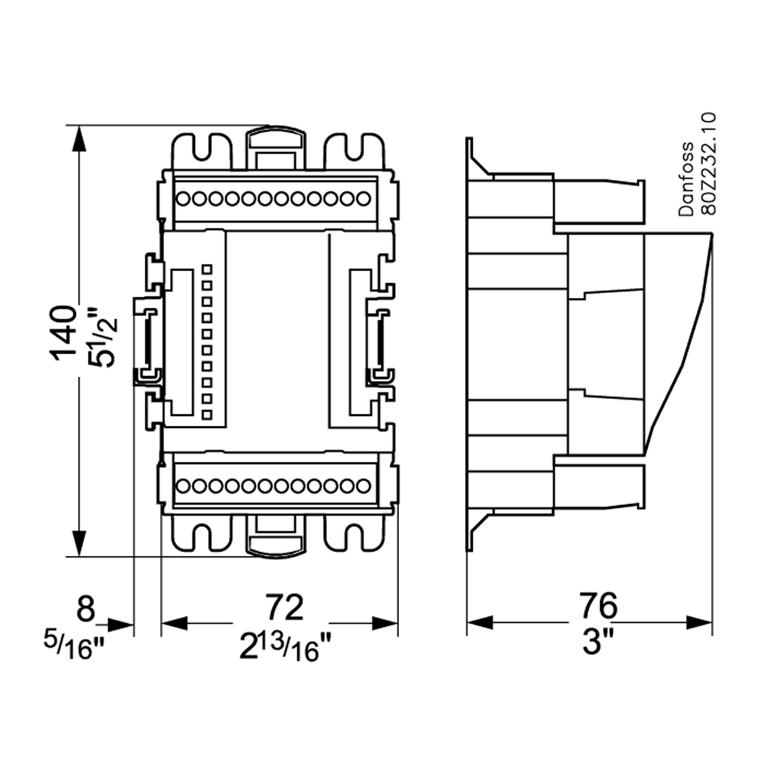 CONTROLADOR AK-XM101A DANFOSS - Imagen 3