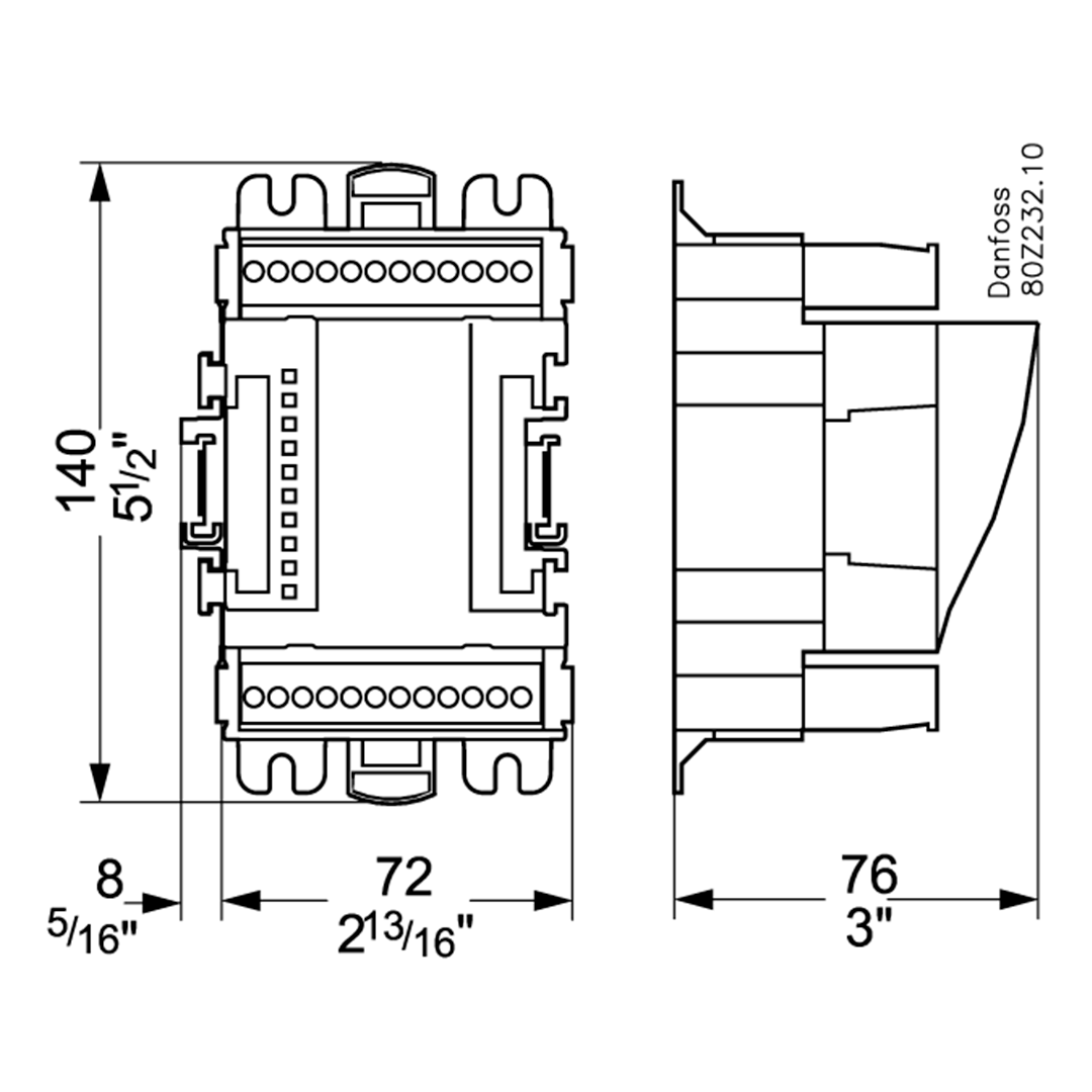 CONTROLADOR AK-XM102B DANFOSS - Imagen 3
