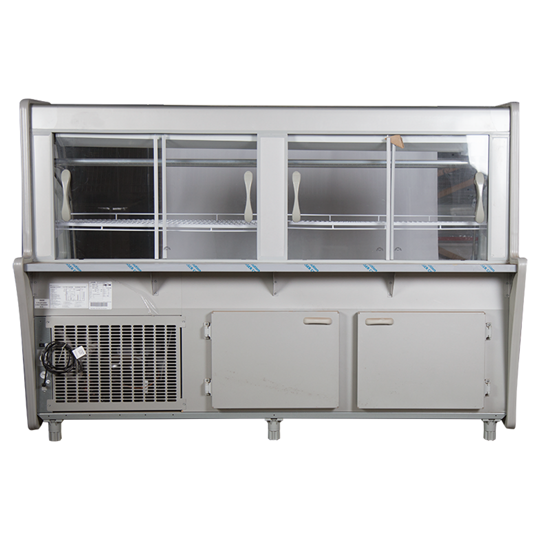 EXHIBIDOR 2.10 MTS VIDRIO CURVO LUXURY - Imagen 3