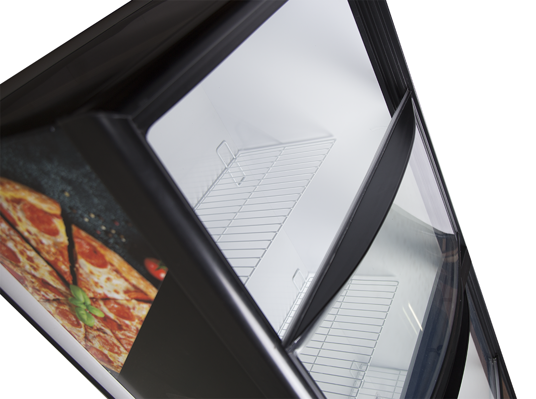 EXHIBIDOR ISLA VIP REFRIGERADO VIDRIO CURVO 1,89MTS. LUXURY - Imagen 3