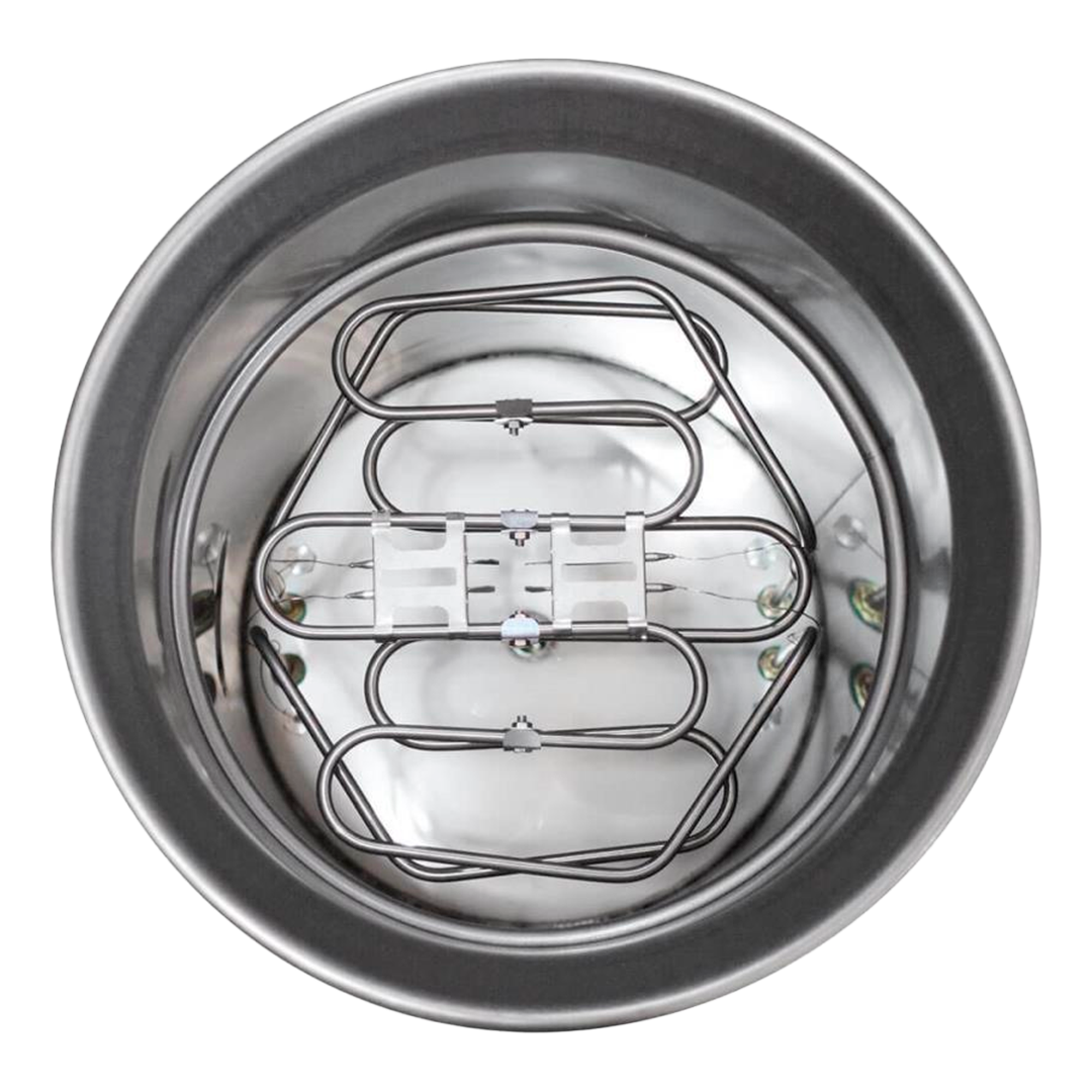 FREIDORA ELEC.18lt/ACEITE 24lt INOX FSC 5000W - Imagen 2