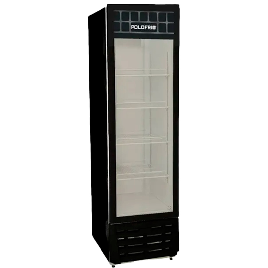 EXHIBIDOR VERTICAL 370 L. CON EVAPORADOR