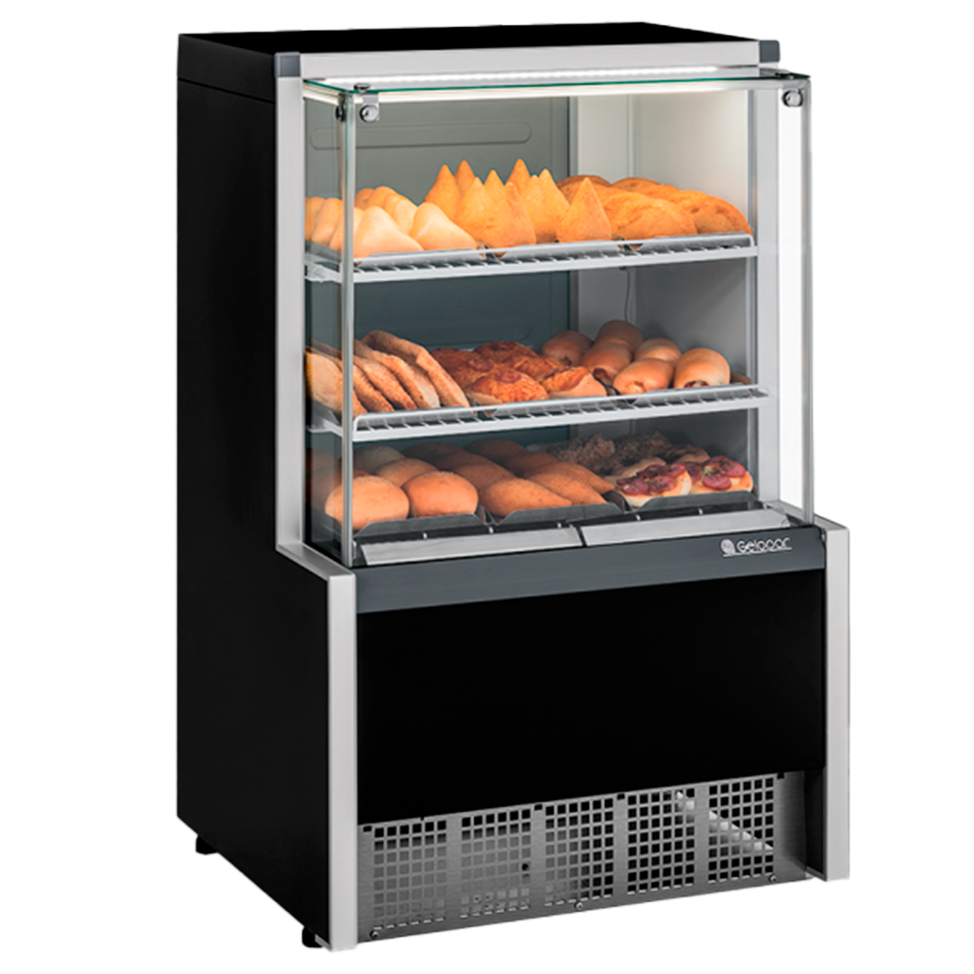 VITRINA REFRIGERADA AIRE FORZADO 0,74 M.