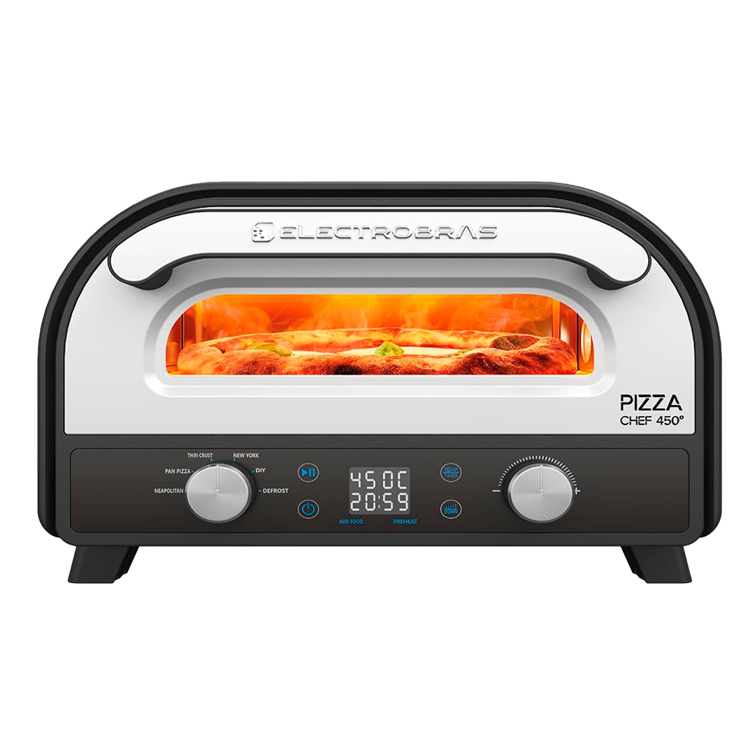 HORNO PARA PIZZA DE PIEDRA PROFESIONAL PIZZA CHEF 450°